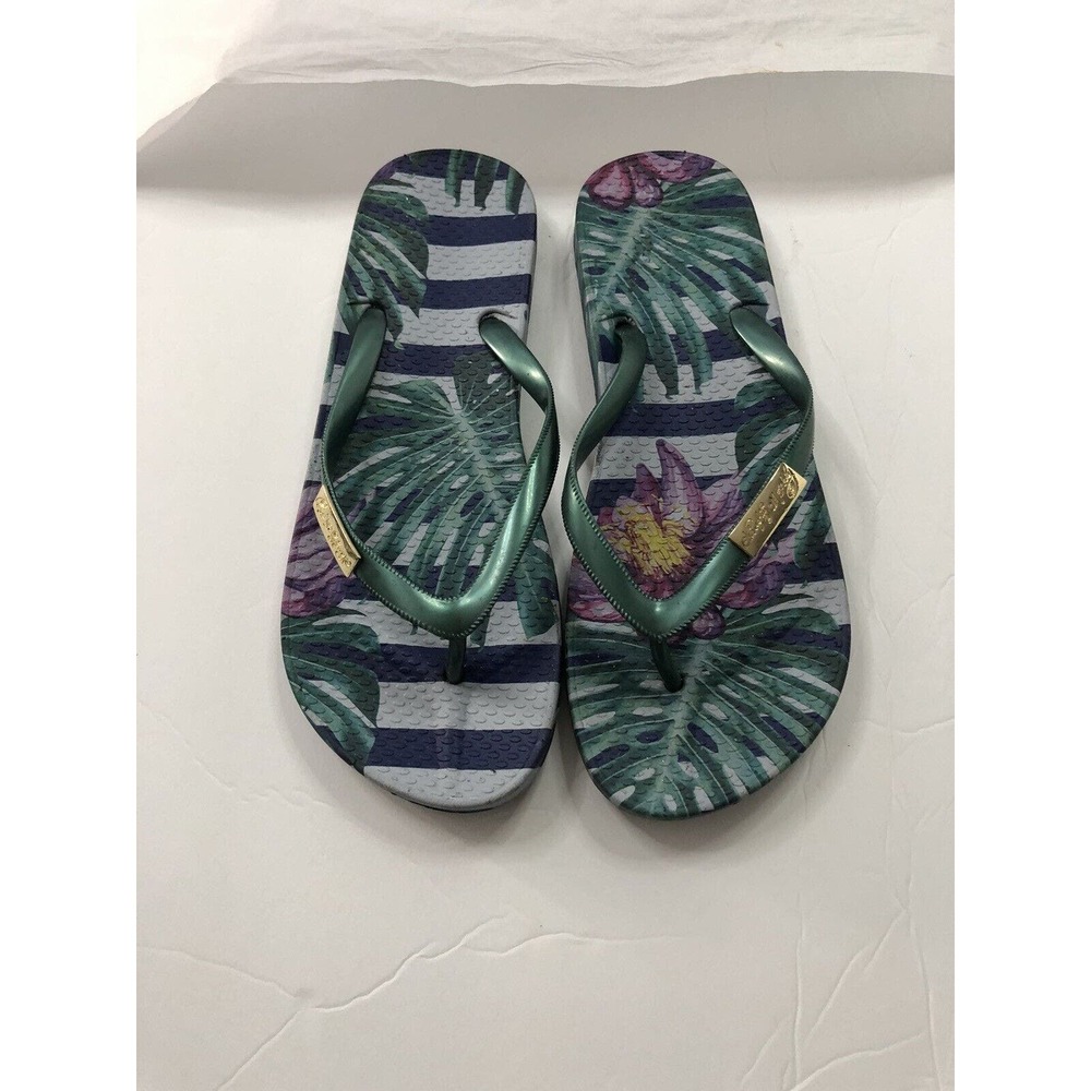 FLIP FLOPS naughty monkey TROPICAL LEAVES SIZE 5/6